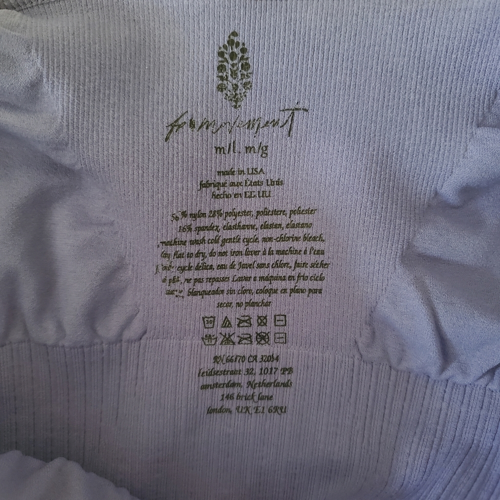 Free People Good Karma Square Neck Top - Picture 5 of 5